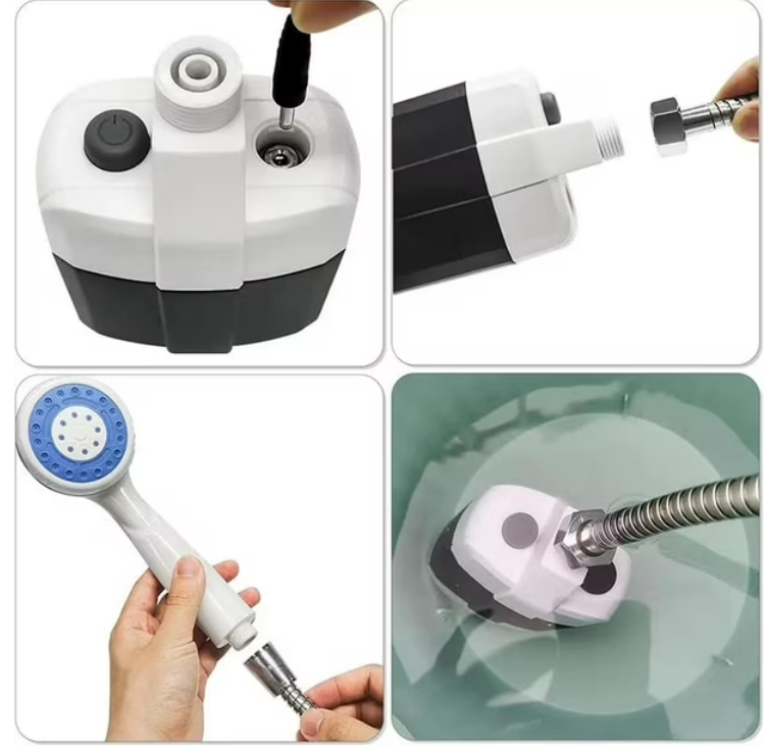 DUCHA PORTATIL BOMBA RECARGABLE